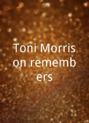 Toni Morrison remembers海报封面图