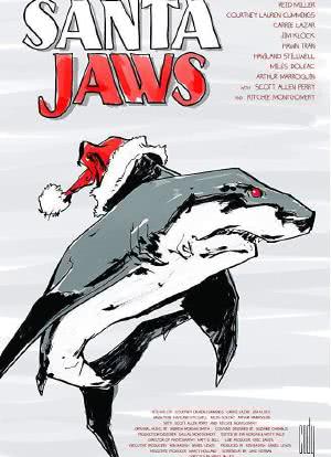 圣诞鲨海报封面图