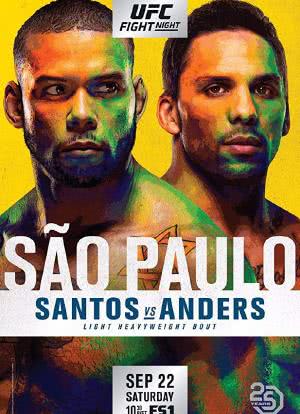 UFC Fight Night：桑托斯 vs. 安德斯海报封面图