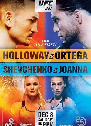 UFC 231: 霍洛威 vs. 奥尔特加海报封面图