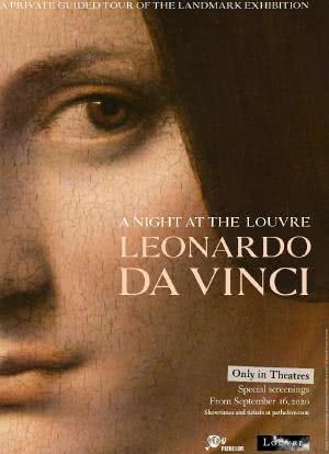 卢浮宫之夜：列奥纳多·达芬奇海报封面图