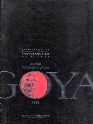 VI premios Goya海报封面图