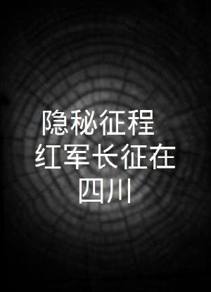 隐秘征程——红军长征在四川海报封面图