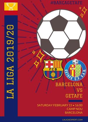 FC Barcelona vs Getafe CF海报封面图