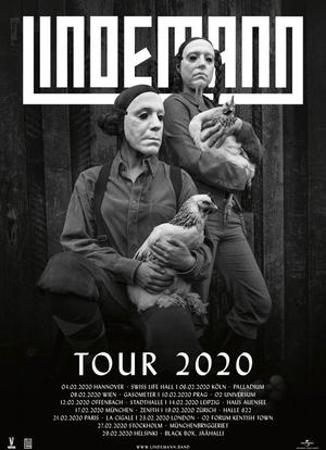 Lindemann tour 2020 in Moscow海报封面图