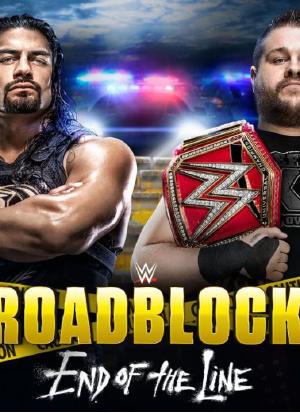 WWE RAW 路障海报封面图