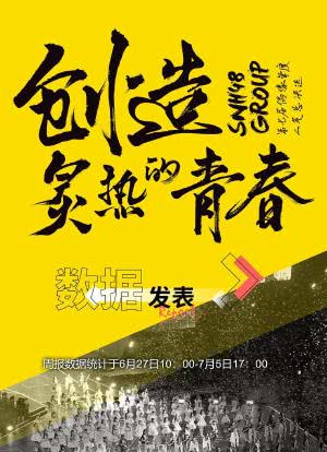 “创造炙热的青春”SNH48 GROUP第七届偶像年度人气总决选演唱会海报封面图