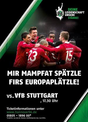 German Bundesliga Stuttgart vs Hannover 96海报封面图