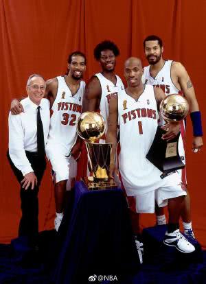 NBA 2003-2004赛季 底特律活塞夺冠纪录片海报封面图