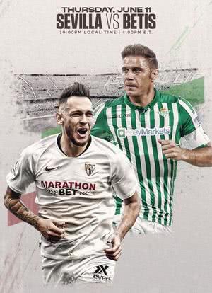 Laliga 28. Matchday Sevilla Fc vs Real Betis Balompié海报封面图