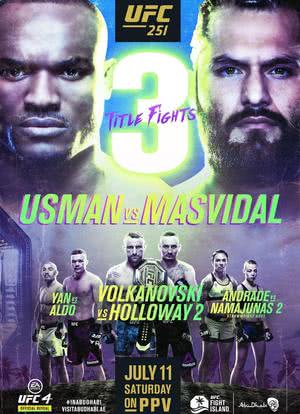 UFC 251: 乌斯曼 vs. 马斯维达尔海报封面图