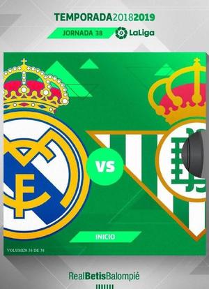 Laliga 38. Matchday Real Madrid vs Real Betis Balompié海报封面图