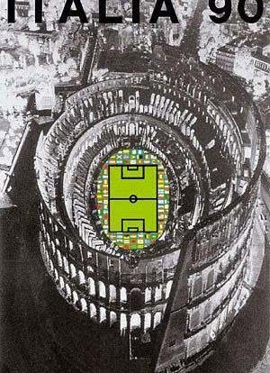 1990年意大利世界杯海报封面图