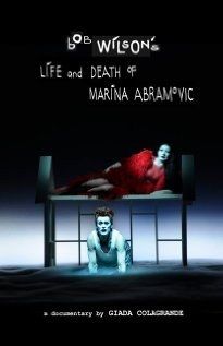 鲍勃威尔逊的玛丽娜阿布拉莫维奇的生与死海报封面图