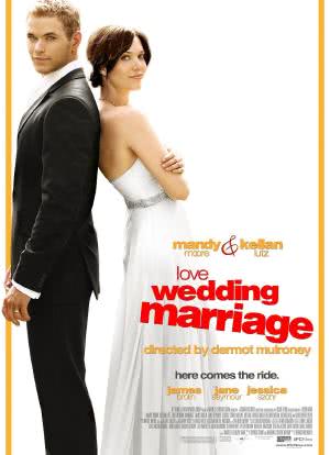 爱情、婚礼和婚姻海报封面图