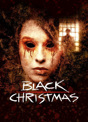 黑色圣诞节海报封面图