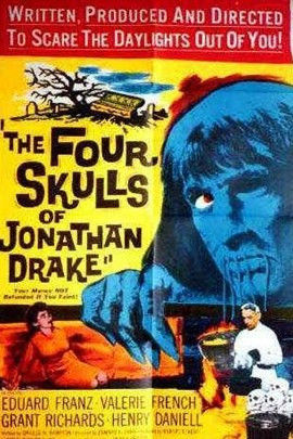 乔纳森·德雷克的四个头骨海报封面图