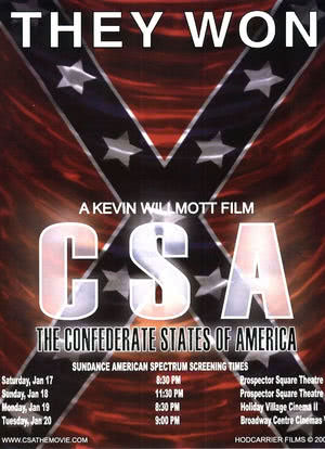 CSA: Confederate States of America海报封面图