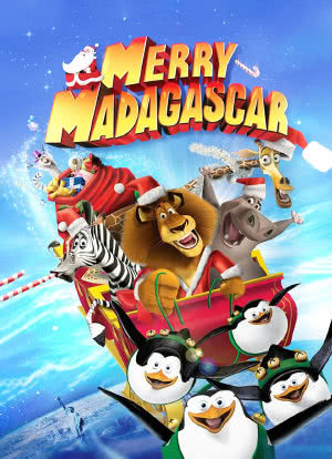 马达加斯加的圣诞海报封面图