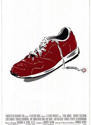红鞋男子海报封面图