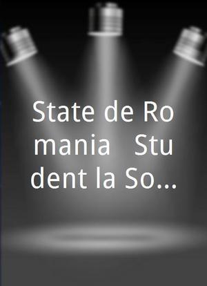 State de Romania - Student la Sorbona海报封面图