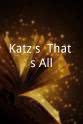 David Schechter Katz's: That's All