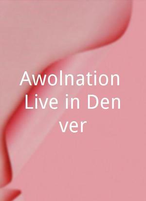 Awolnation Live in Denver海报封面图