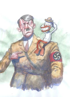 希特勒的愚蠢海报封面图