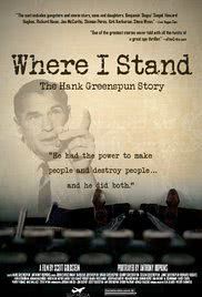 Where I Stand: The Hank Greenspun Story海报封面图