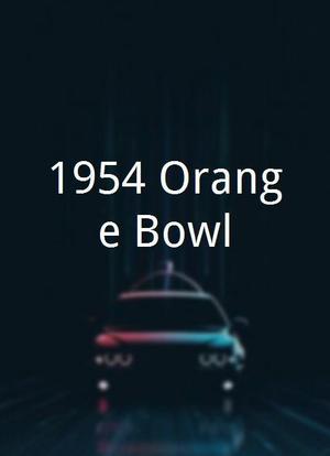 1954 Orange Bowl海报封面图