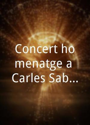 Concert homenatge a Carles Sabater海报封面图