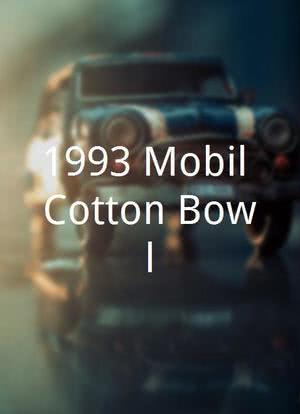 1993 Mobil Cotton Bowl海报封面图