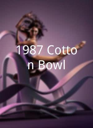 1987 Cotton Bowl海报封面图