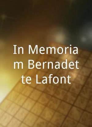 In Memoriam Bernadette Lafont海报封面图