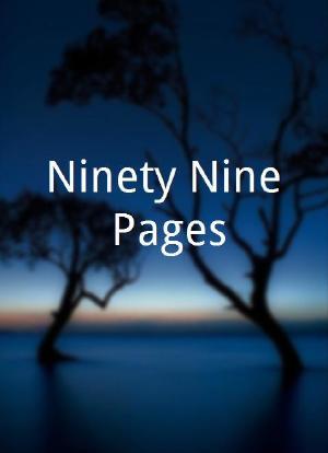 Ninety-Nine Pages海报封面图