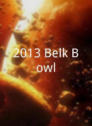 2013 Belk Bowl海报封面图