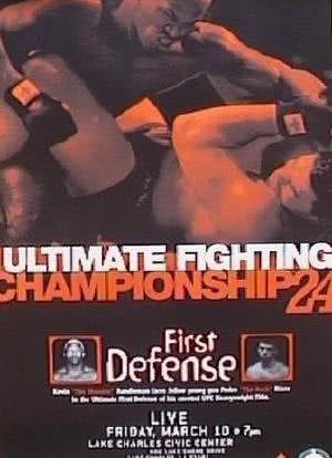 UFC 24: First Defense海报封面图