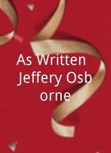 As Written: Jeffery Osborne