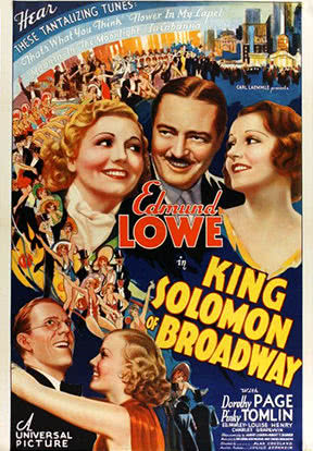 King Solomon of Broadway海报封面图