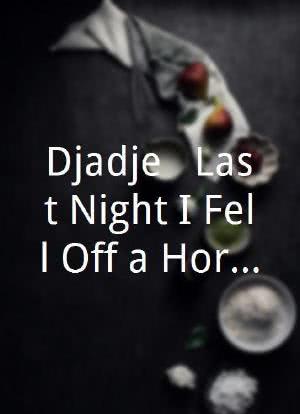 Djadje - Last Night I Fell Off a Horse海报封面图
