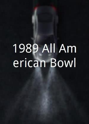 1989 All-American Bowl海报封面图