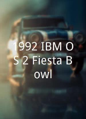 1992 IBM OS/2 Fiesta Bowl海报封面图
