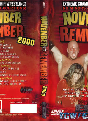 ECW November to Remember 2000海报封面图