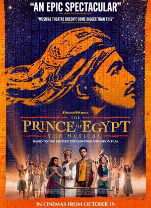 埃及王子：音乐剧(西区现场直播版)海报封面图