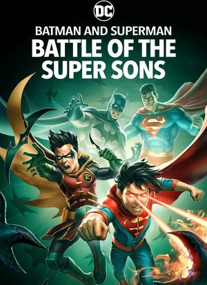 蝙蝠侠和超人：超凡双子之战海报封面图